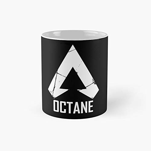 Octane Logo Apex Legends Symbol Classic - Taza con texto "Best Gift Funny Coffeee"