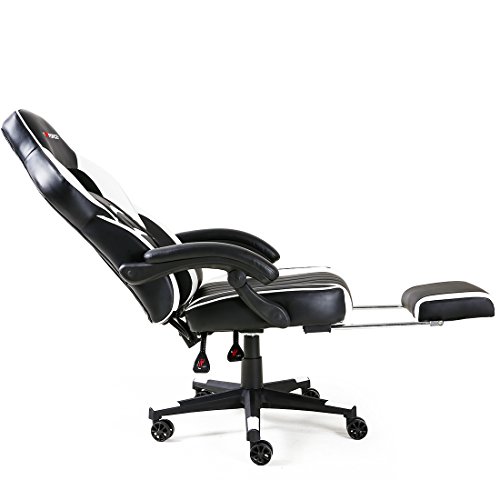 ODEC Chaises de Gamer, Jaune, 83 x 64 x 28 cm