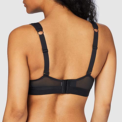 Odlo Bra Comfort High – Sujetador Deportivo, Mujer, Sports Bra Comfort High, Negro, 70