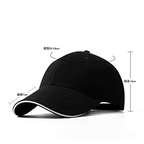 OEWFM Gorra béisbol Que Imprime Capa Intermedia Blanca del Borde Negro Gorra béisbol para Hombre This War Mine Stories Última transmisión Gorra Snapback Sombrero Mujer en Pico