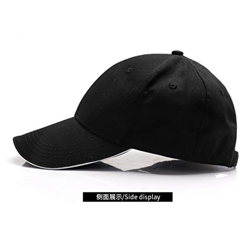 OEWFM Gorra béisbol Que Imprime Capa Intermedia Blanca del Borde Negro Gorra béisbol para Hombre This War Mine Stories Última transmisión Gorra Snapback Sombrero Mujer en Pico
