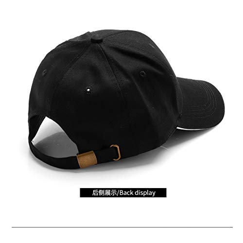 OEWFM Gorra béisbol Que Imprime Capa Intermedia Blanca del Borde Negro Gorra béisbol para Hombre This War Mine Stories Última transmisión Gorra Snapback Sombrero Mujer en Pico
