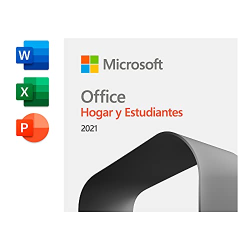 Office Hogar y Estudiantes 2021 | Todas las aplicaciones de Office 2021 para 1 PC/MAC | Código de activación enviado por email