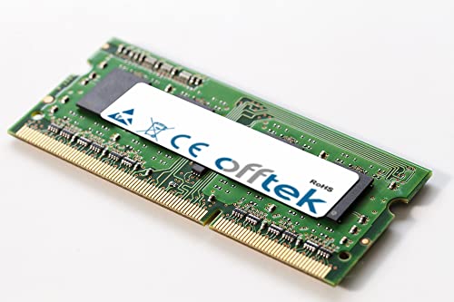 OFFTEK 8GB Kit (2x4GB Módulo) Memoria RAM de Repuesto para ASUS G73Jh (Intel i7-720QM/i7-820QM) (DDR3-10600) Memoria para portátil