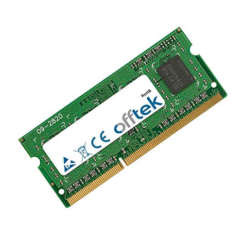 OFFTEK 8GB Kit (2x4GB Módulo) Memoria RAM de Repuesto para ASUS G73Jh (Intel i7-720QM/i7-820QM) (DDR3-10600) Memoria para portátil