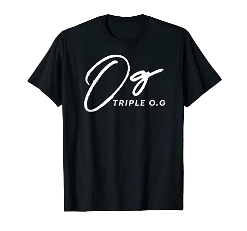 O.G Triple O.G Elder of the Family diseño gráfico tee Camiseta