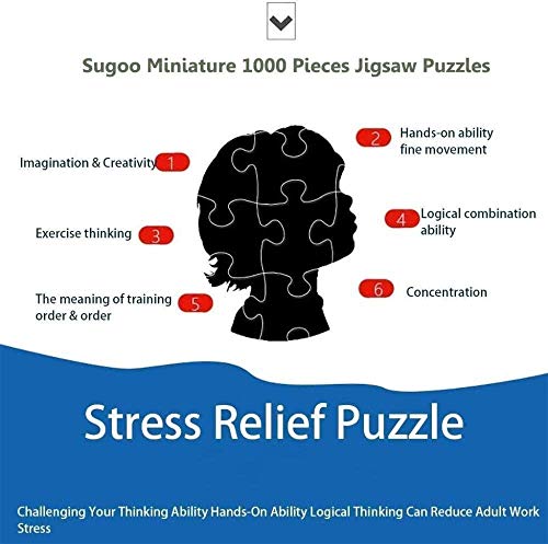 okuya Rompecabezas creativo Papel,Toys-1000 piezas de rompecabezas para adultos Puzzle-Scott Pilgrim vs.World Children's Paper,material,juegos intelectuales,juegos de familia,juguetes de descompresión