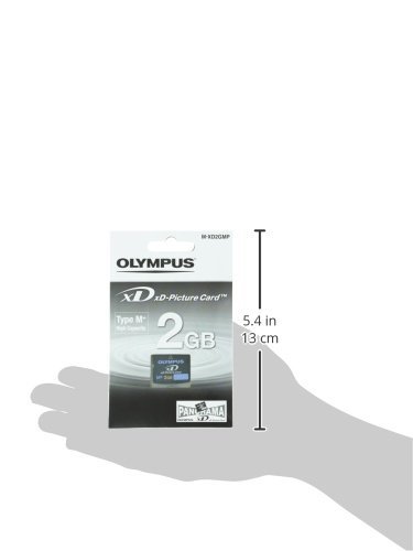 Olympus Picture Card Type My - Tarjeta de Memoria (2 GB, xD, 3,3V), Color Negro