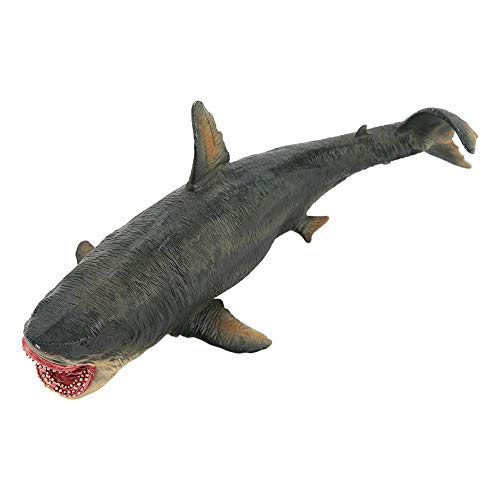 Omabeta Big Megalodon Toy, Modelo 3D De Tiburón Tigre Gran Regalo Maravillosamente Un Gran Regalo Figura De Tiburón Realista para Adorno De Decoración De Accesorios para El Hogar