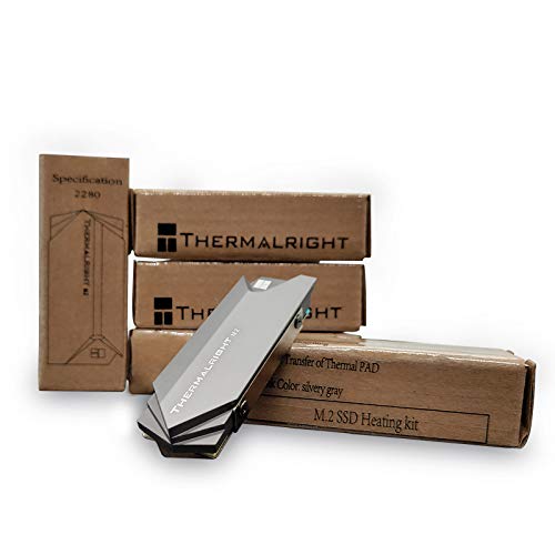 One enjoy SSD M.2 2280 Disipador de Calor de Aluminio de enfriamiento con Almohadilla térmica para PC