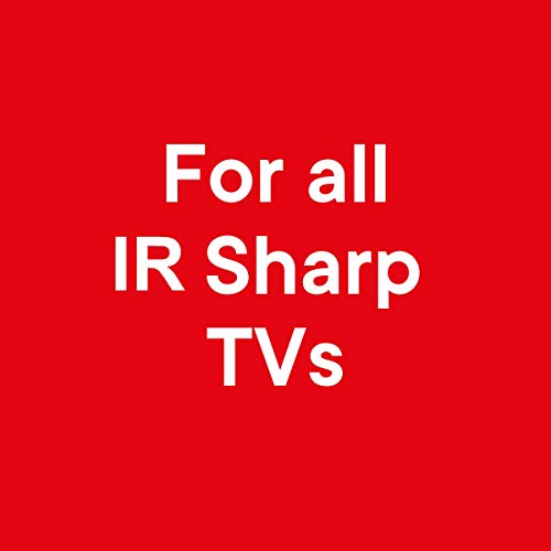 One For All URC1921 - Mando a Distancia de reemplazo para televisores Sharp, Color Negro