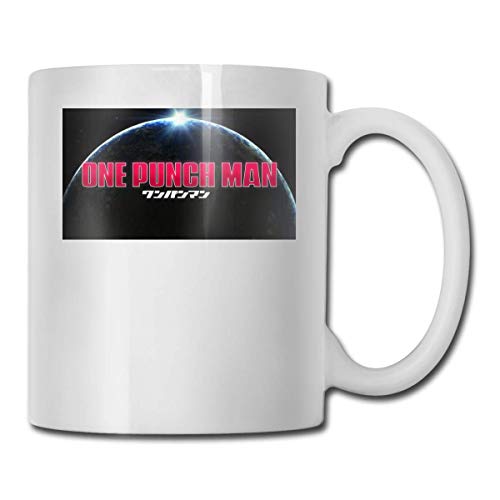 One Punch Man Logo Anime Subtítulos Vasos de cerámica Código 330ml