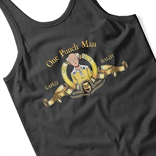 One Punch Man Saitama MGM Lion Logo Men's Vest