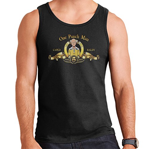 One Punch Man Saitama MGM Lion Logo Men's Vest