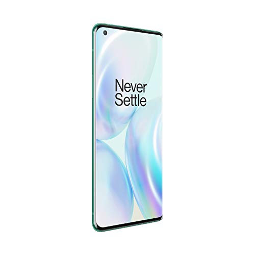 OnePlus 8 Pro - Smartphone desbloqueado 5G (Ecran 6,78 pouces Amoled 120Hz - 12Go RAM - 256Go Stockage) - 2 años de garantía- Glacial Green
