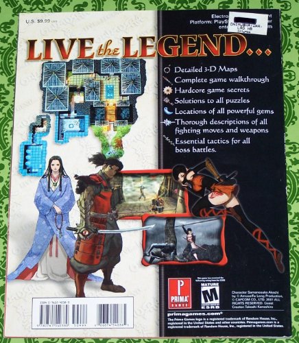 Onimusha Warlords: The Official Strategy Guide (Prima's Official Strategy Guides)