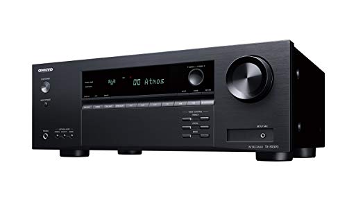 Onkyo TX-SR393(B) 5.2 - Receptor AV de Canal (Dolby/DTS:X, AccuEQ, AccuReflex, 4K, Bluetooth, 155 W/Canal), Color Negro