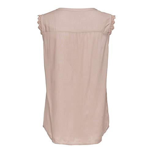 ONLY ONLKIMMI S/L TOP WVN NOOS, Tops S / L De las mujeres, Adobe Rose, 46