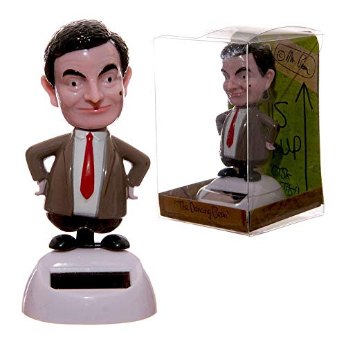 OOTB- Figura con Movimiento, Mr. Bean, en Base de plástico con célula Solar, Multicolor, Aprox. 11 cm. (out of The Blue 1)
