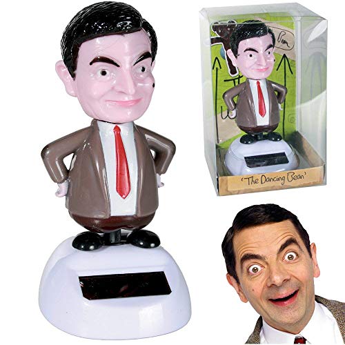 OOTB- Figura con Movimiento, Mr. Bean, en Base de plástico con célula Solar, Multicolor, Aprox. 11 cm. (out of The Blue 1)