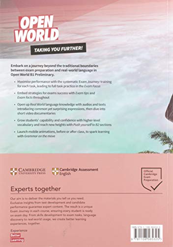 Open World Preliminary. Students Book without Answers with Online Practice.