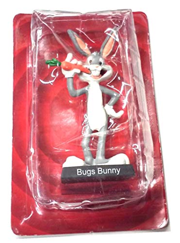 OPO 10 - Lote de 4 Figuras de Metal - 8cms - Silvestre y Piolín + Bugs Bunny + Pato Lucas + Correcaminos / Titi et Grosminet Looney Tunes (1 + 3 + 4 + 5)