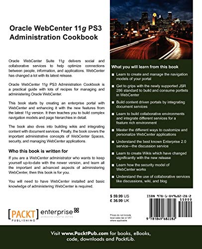 Oracle WebCenter 11g PS3 Administration Cookbook
