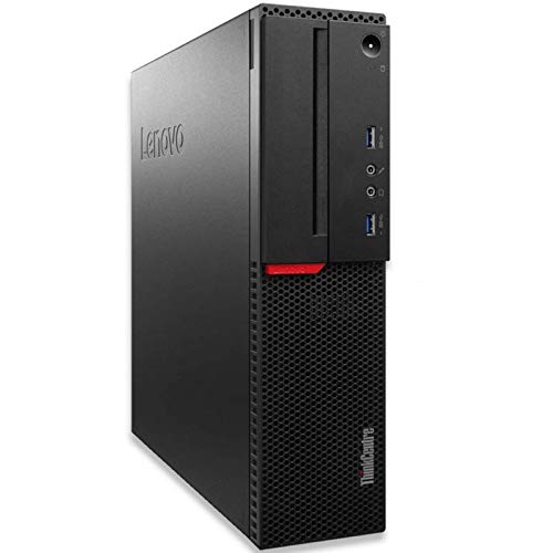 Ordenador portátil Lenovo ThinkCentre M800 SFF, Intel Core i5-6400, memoria RAM 8 GB DDR4, SSD 120 GB, salidas de vídeo VGA Display Port, USB 3.0, Windows 10 Professional 64 bit (reacondicionado)