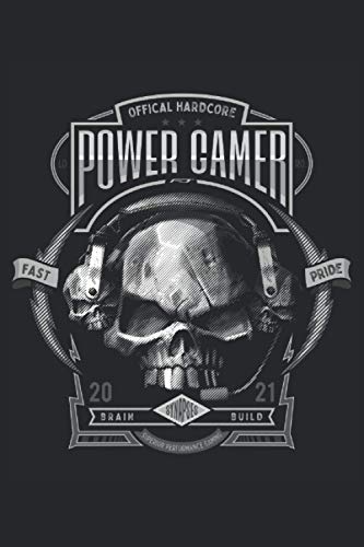 Ordinateur portable de joueur et de joueur d'ordinateur: Format: A5 (6 x 9 pouces) • 110 pages • À carreaux • Avec numéros de page • Cahier ... • Cahier de devoirs • Original FD-DESIGN