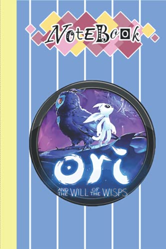 Ori and the Will of the Wisps Notebook: Ori and the Will of the Wisps Collage | Ori Color Theme | Journa | Diary For student, kids, children, school ... 6x9 inches (114 Pages)