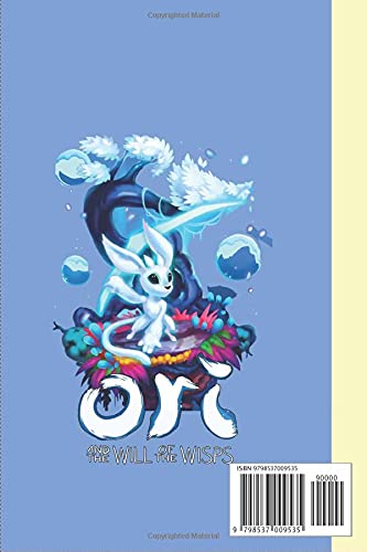 Ori and the Will of the Wisps Notebook: Ori and the Will of the Wisps Skin Color Theme | Diary For student, kids, children, school ... 6x9 inches (114 Pages)