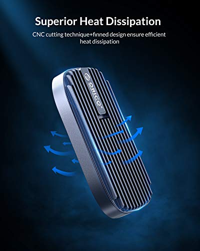 ORICO SSD Disco Duro Sólido Externo 480G Sata 520 MB/s USB-C USB 3.1 con Puerto Gen2 para PC/Laptop/Mac/Android/Xbox / PS4 / Router-CN210 Shadow