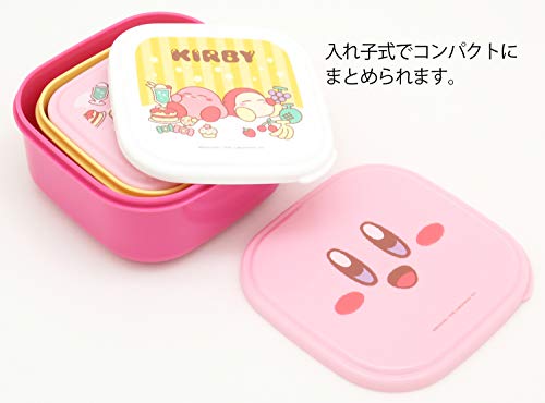 OSK Kirby's Dream Land Bento - Fiambrera (3 unidades, 220 ml, H/K SSP-31) de Japón