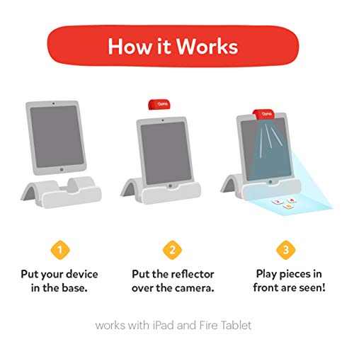 Osmo Math Wizard Secrets of The Dragons para iPad y Fire Tablet – Edades 6 – 8 – Medición y estimación – Base Inspirada en el currículo requerida (902-00024)