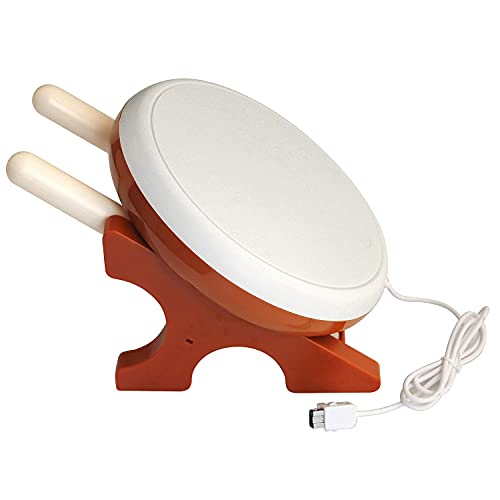 OSTENT Tambor Controlador Baquetas for Nintendo Wii Consola Taiko No Tatsujin Master Videojuegos