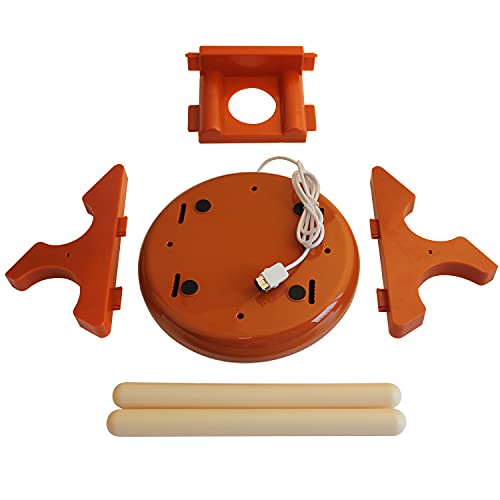 OSTENT Tambor Controlador Baquetas for Nintendo Wii Consola Taiko No Tatsujin Master Videojuegos