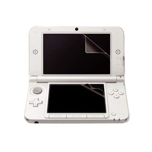 OSTENT Top+Bottom Clear Screen Protector LCD Film Guard Skin Compatible for Nintendo 3DS LL/ XL Pack of 3