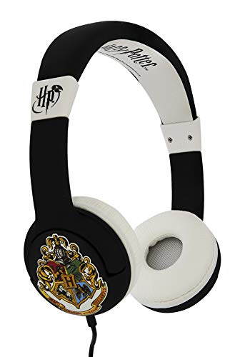 OTL - Auriculares con Cable para niños con Escudo de Hogwarts Harry Potter Multiplataforma (Android)
