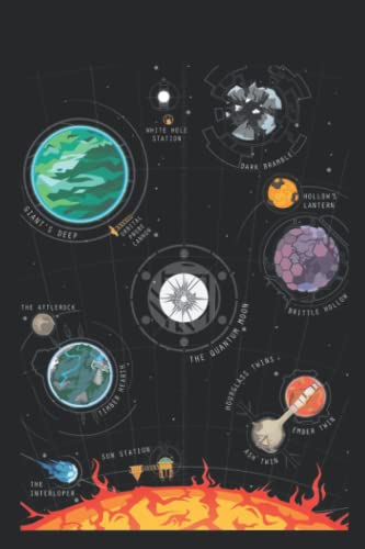 Outer Wilds System Notebook: - 6 x 9 inches with 110 pages