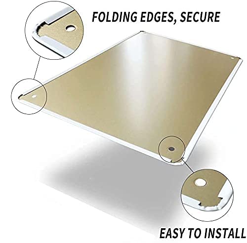 Outer Wilds System - Placa de metal con diseño de The Quantum Moon
