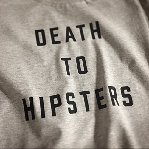 Outsider. Death To Hipsters Camiseta para Hombre Unisex - Grey - Small