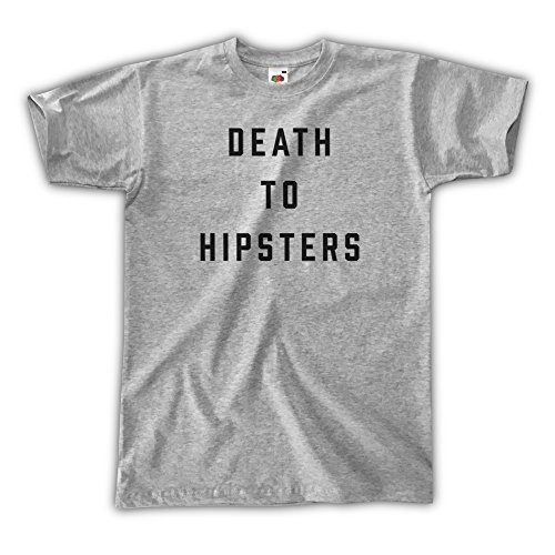 Outsider. Death To Hipsters Camiseta para Hombre Unisex - Grey - Small