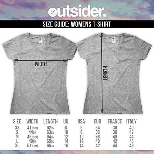 Outsider. 'Til Death We Do Art Camiseta para Mujer - White - Small