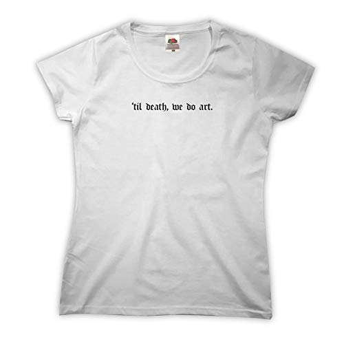 Outsider. 'Til Death We Do Art Camiseta para Mujer - White - Small