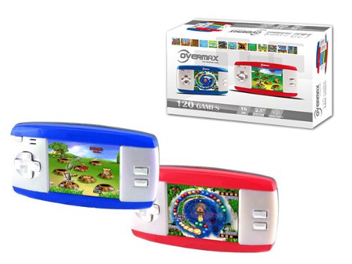 OVERMAX OV-Player - Consola de Bolsillo con 120 Juegos Integrados y gráficos Maravillosos