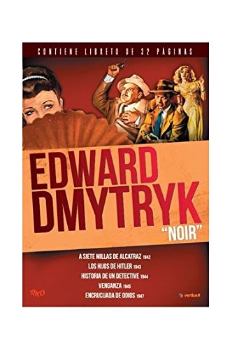 Pack Edward Dmytryck 5 DVDs A Siete Millas de Alcatraz+Los Hijos de Hitler+Historia de un Detective+Venganza+Encrucijada de Odios