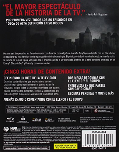 Pack Los Soprano Temporada 1-6 Blu-Ray [Blu-ray]