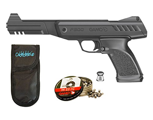 Pack pistola Perdigón Gamo P-900. + Funda Portabalines + balines. 53980/38203/23054