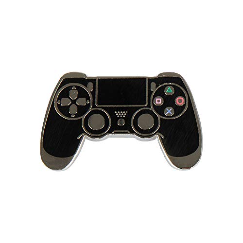 Paladone - Broche oficial de Playstation esmaltado - Joypad Dual Shock Negro Products