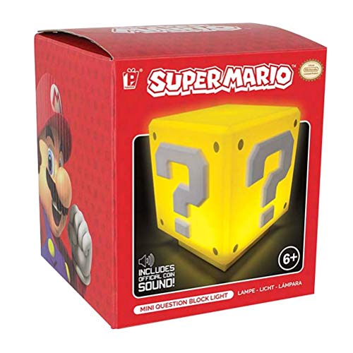 Paladone Lámpara Mesilla Super Mario Bros, Multicolor